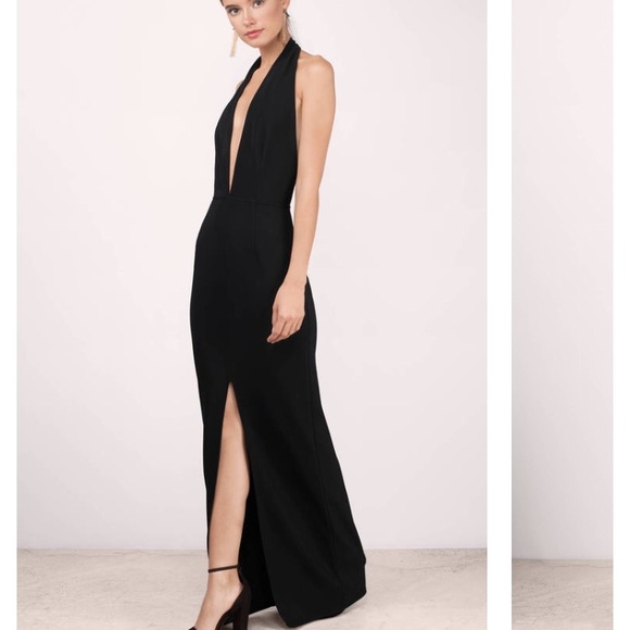 Tobi Dresses & Skirts - Tobi Gala Black Maxi Dress